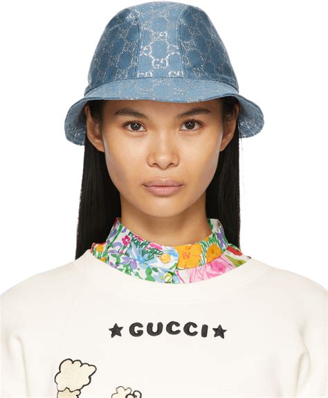 gucci lame hat